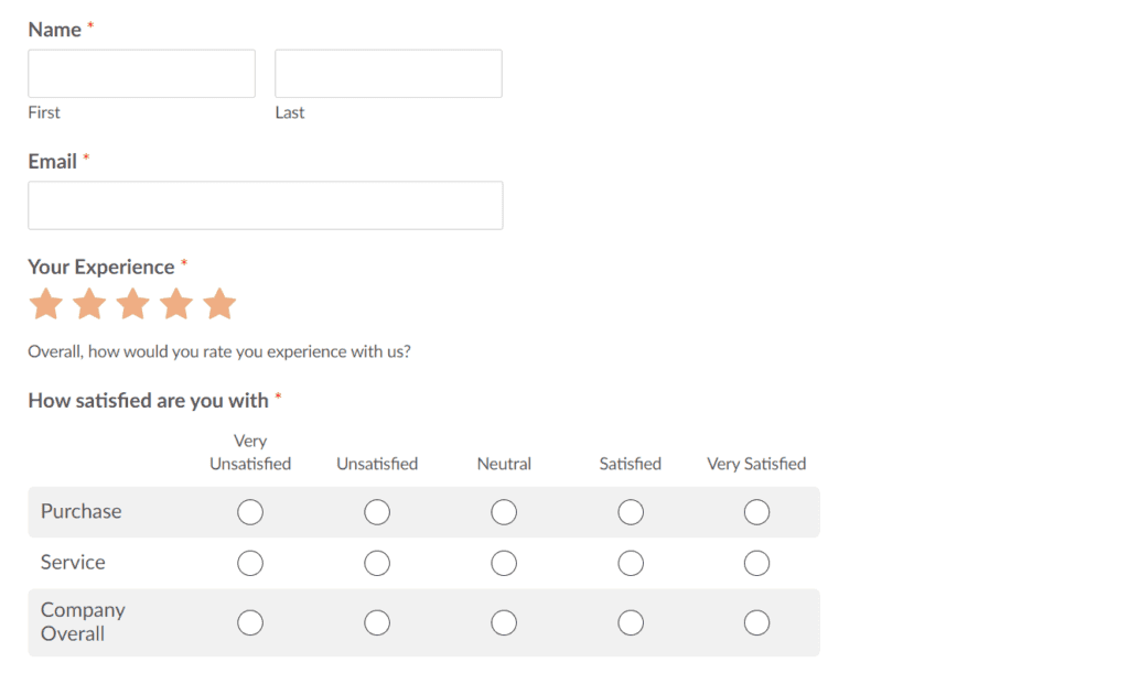 wp-forms-survey-example-1 | Easy Affiliate Un ejemplo de encuesta a clientes.